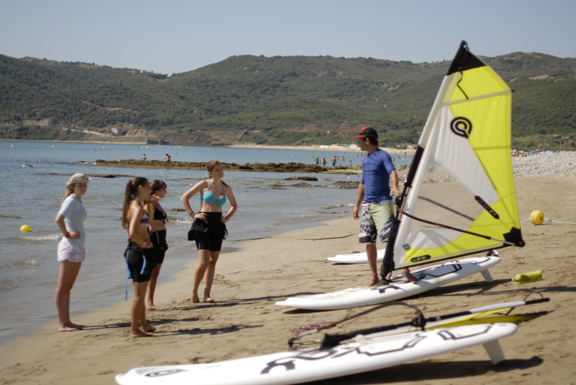 windsurfing lesson in tarifa
